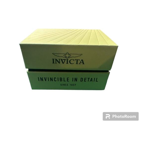 Invicta Aviator Mens 50mm Steel Quartz Silicone Strap Watch main image 6